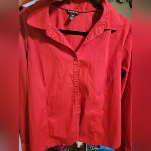 2 womens button shirts